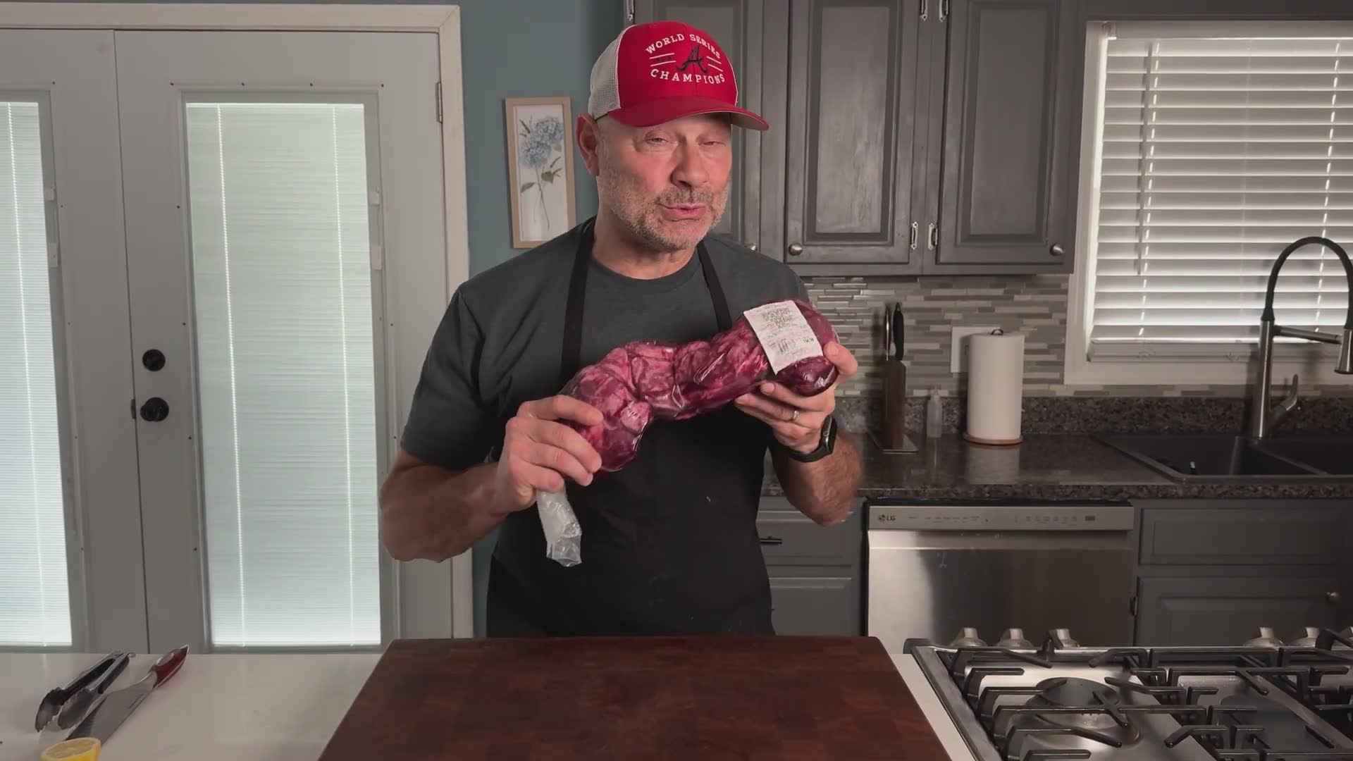 Cutting your own steaks from whole beef tenderloin