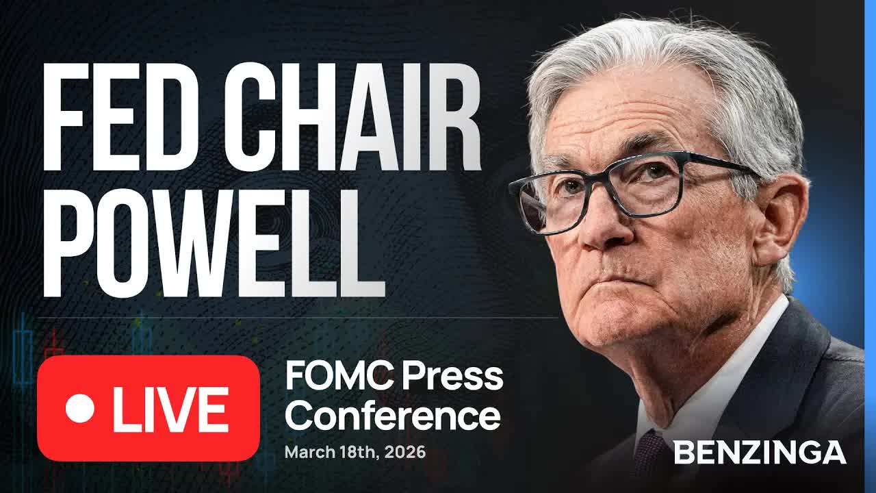Jerome Powell FOMC Press Conference LIVE | Fed Rate Decision [March 2026]