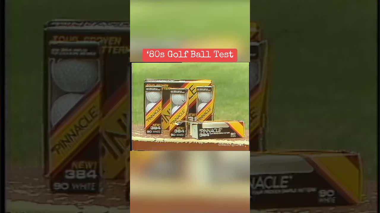 ‘80s Golf Ball Test
