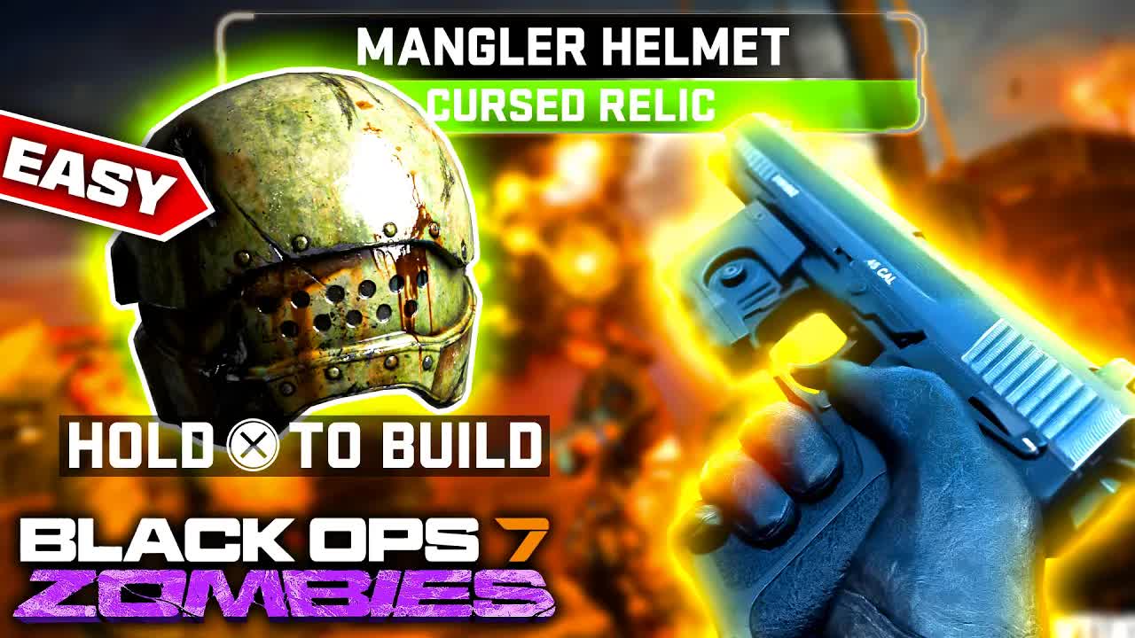 How to ACTUALLY Unlock Mangler Helmet Relic in Cursed Mode Paradox Junction! (Black Ops 7 Zombies)
