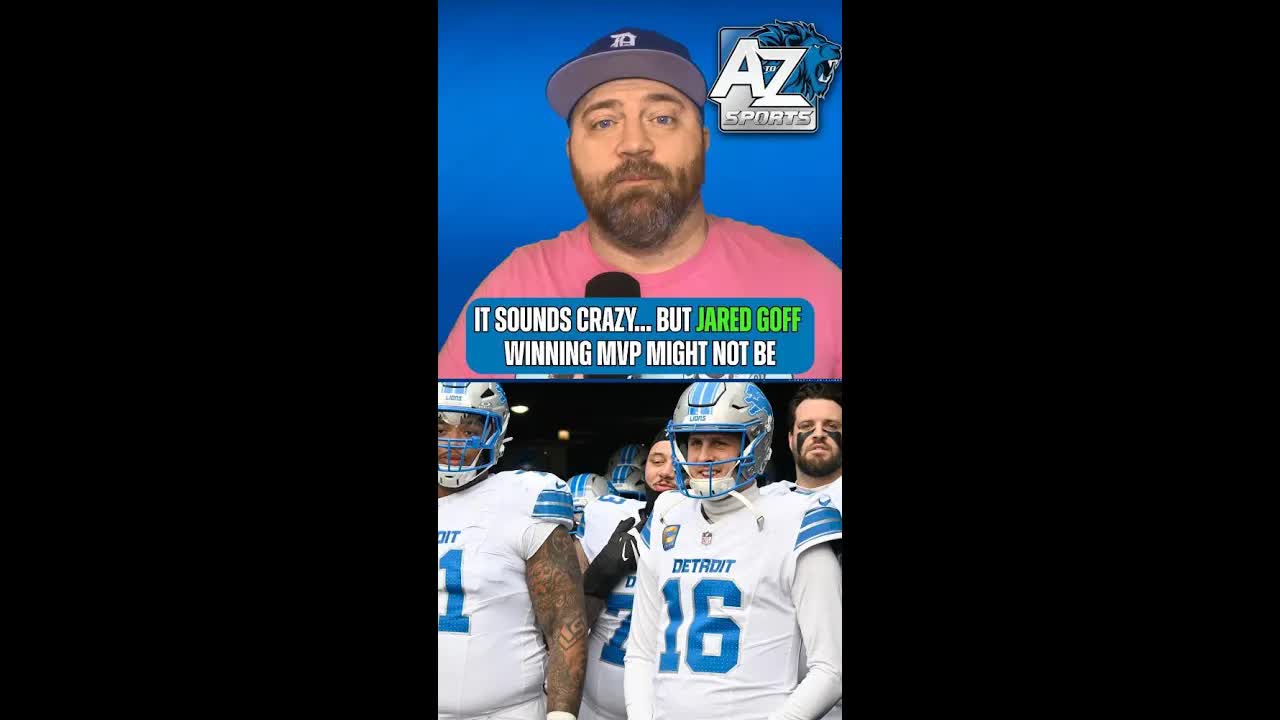 Lions Jared Goff MVP Case 2026