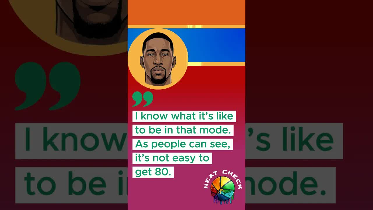 Bam gives his thoughts after Luka drops 60 points 😂🔥 #nba