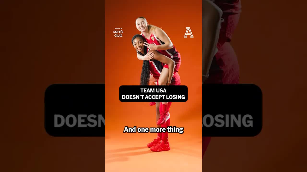 The pressure on Team USA to be perfect. Sponsored by @samsclub