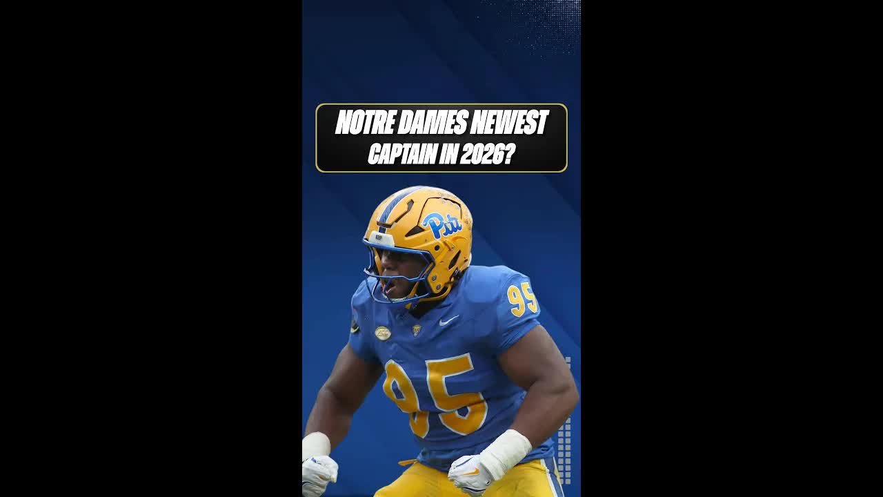 The biggest dark horse to be a new #FightingIrish captain in 2026 is a transfer portal player?