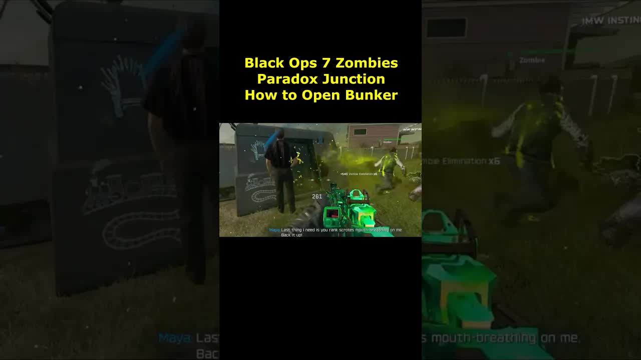 Paradox Junction How to Open Bunker & FREE Mystery Perk Easter Egg Guide! (Black Ops 7 Zombies)