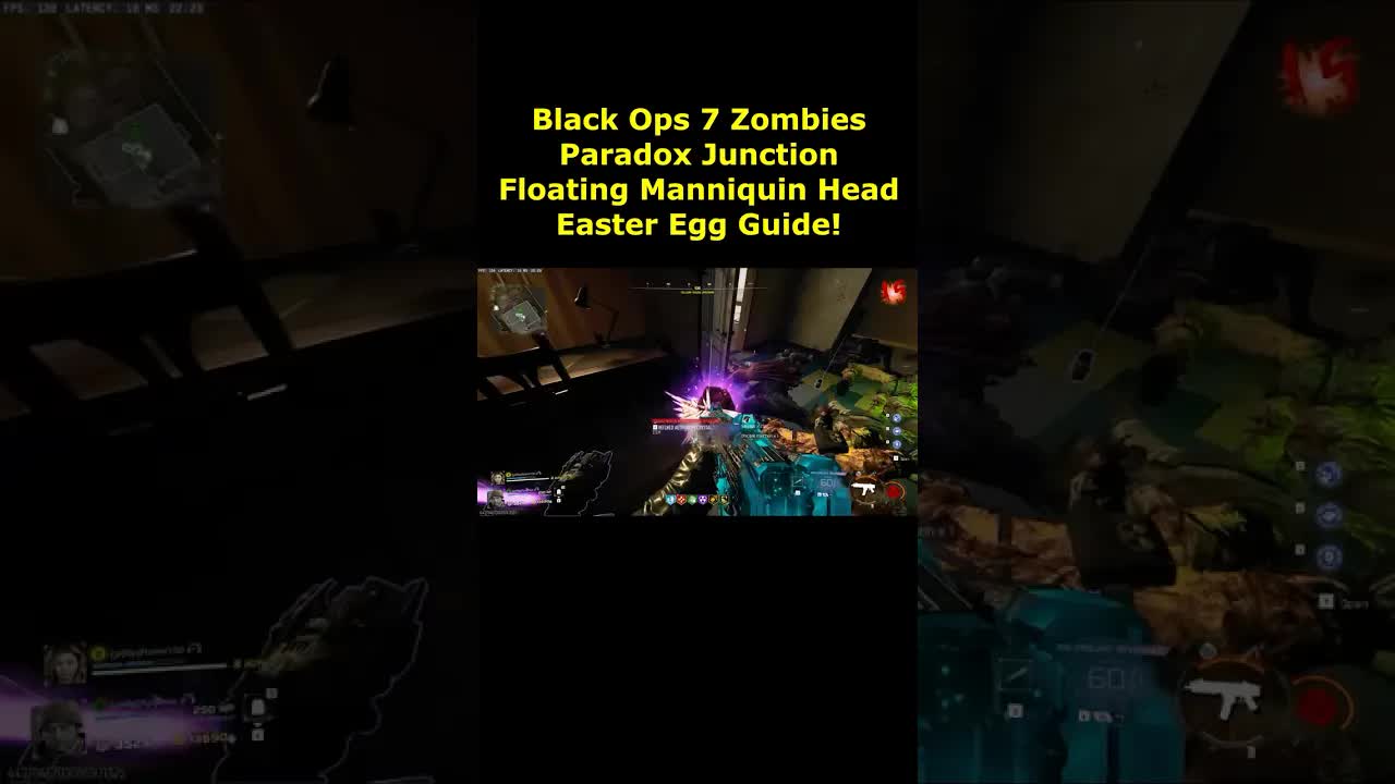 INSANE LOOT! Paradox Junction Floating Mannequin Head Easter Egg Guide! (Black Ops 7 Zombies dlc 2)