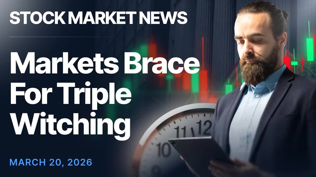 Dow Jones, Nasdaq Futures Drop Ahead Of 'Triple Witching' Session As Iran Warns Of 'Zero Restraint'
