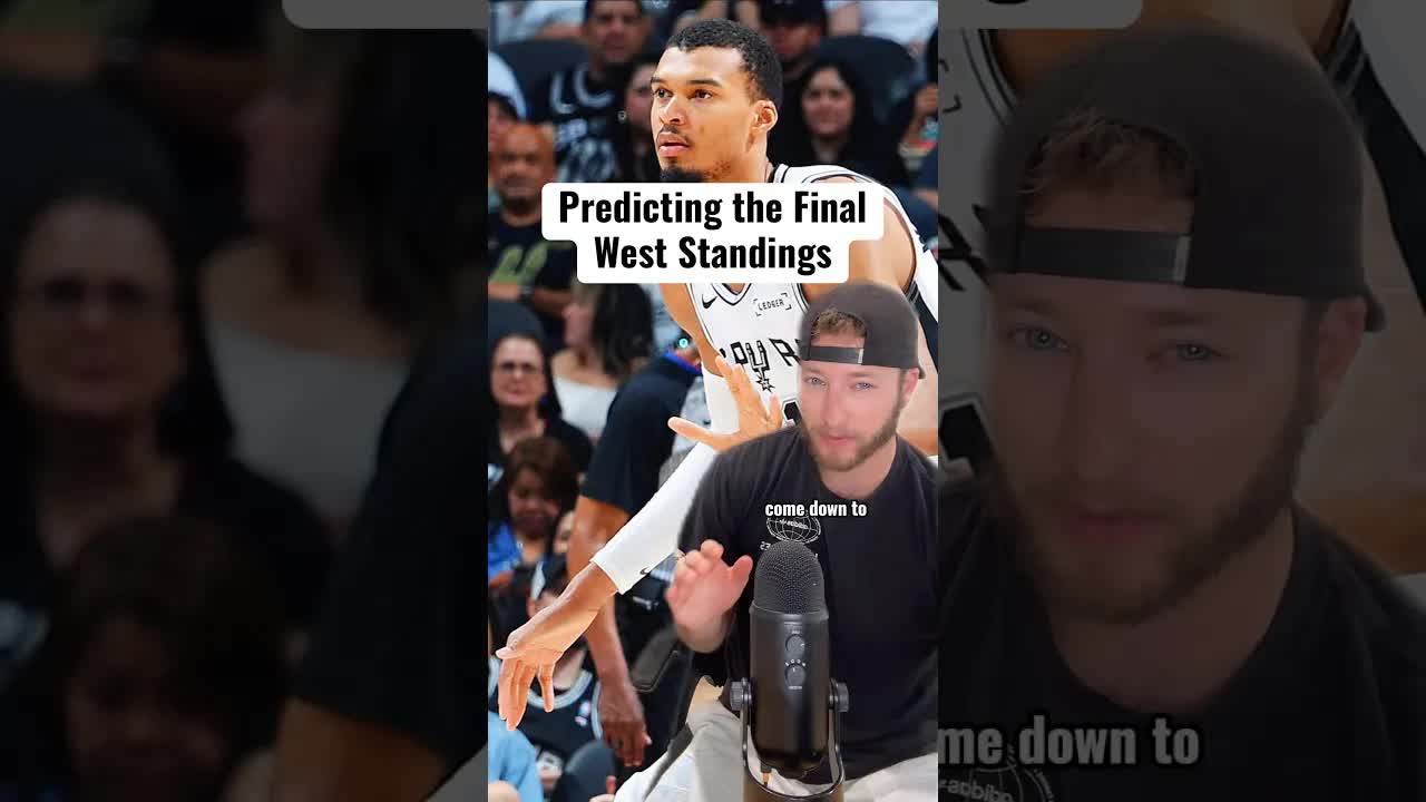 Which West Teams are Making the Playoffs? 🤔