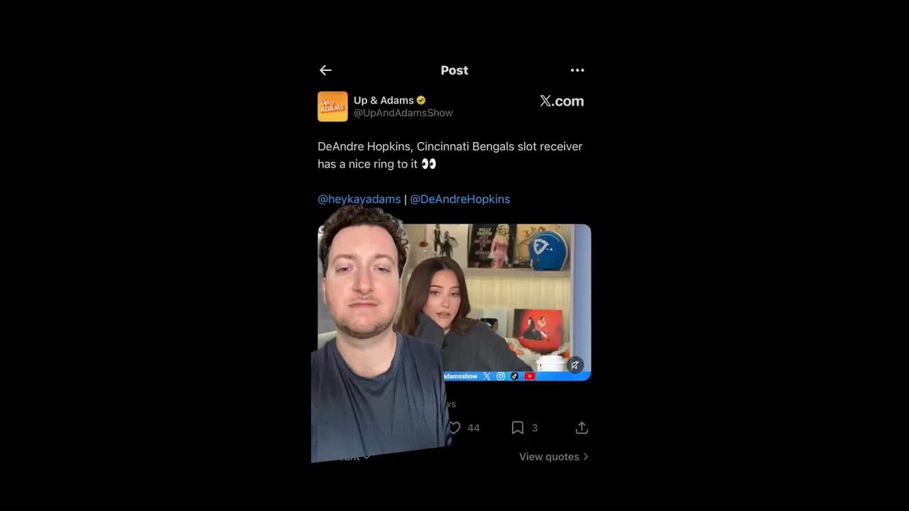 NO! The #CincinnatiBengals do NOT need to sign DeAndre Hopkins... #WhoDey #RuleTheJungle