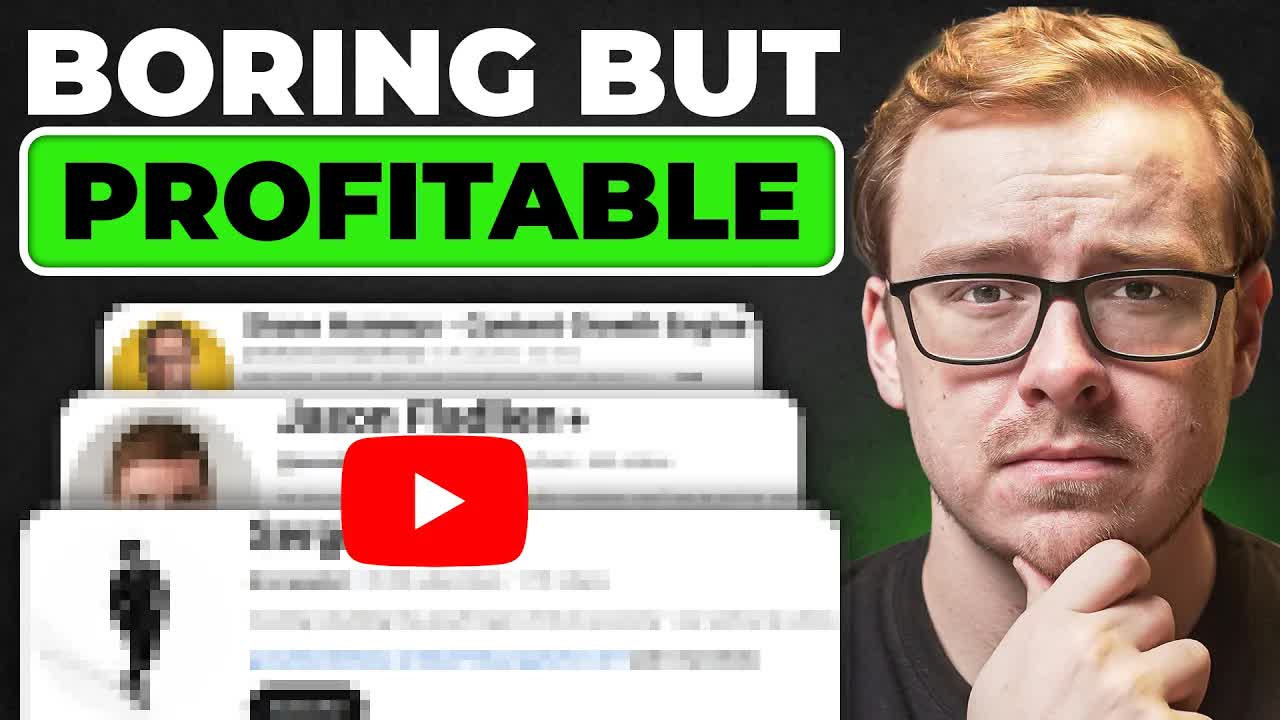 5 Boring YouTube Channels That Make 5 Figures a Month (With Almost No Views)