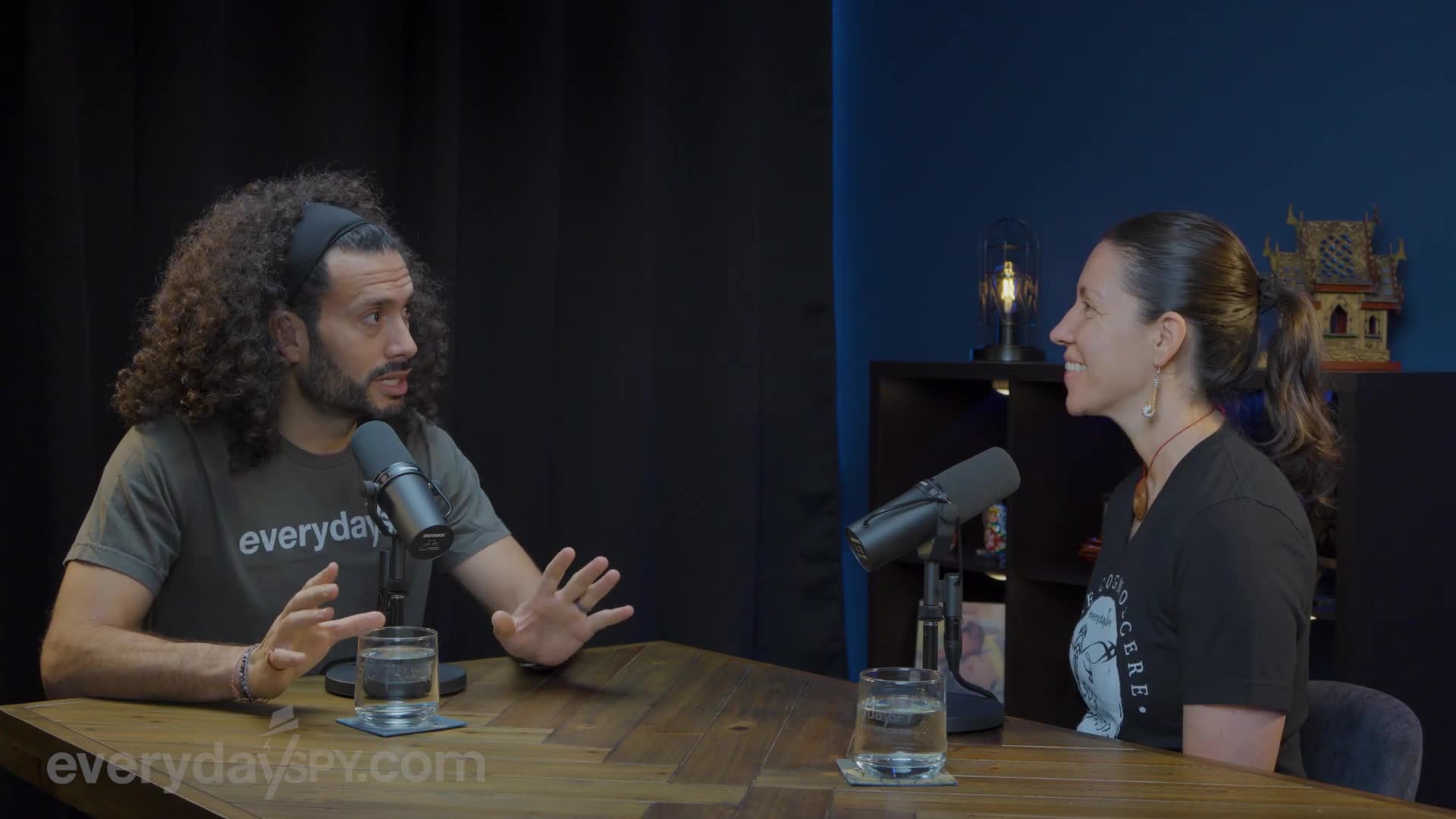 Intelligence couple shares origin story of relationship within classified espionage world