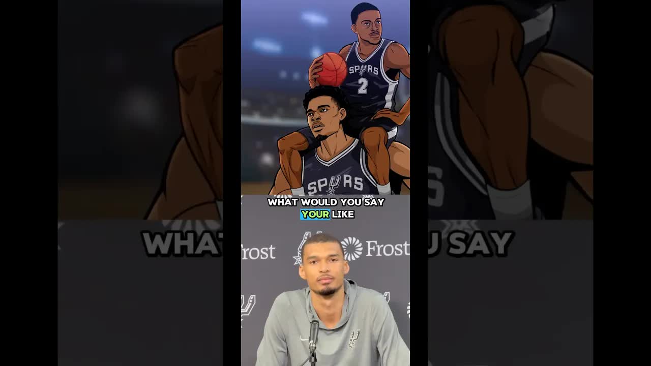 Wemby gives his three reasons why he’s MVP 👀 #spurs #lakers #okcthunder