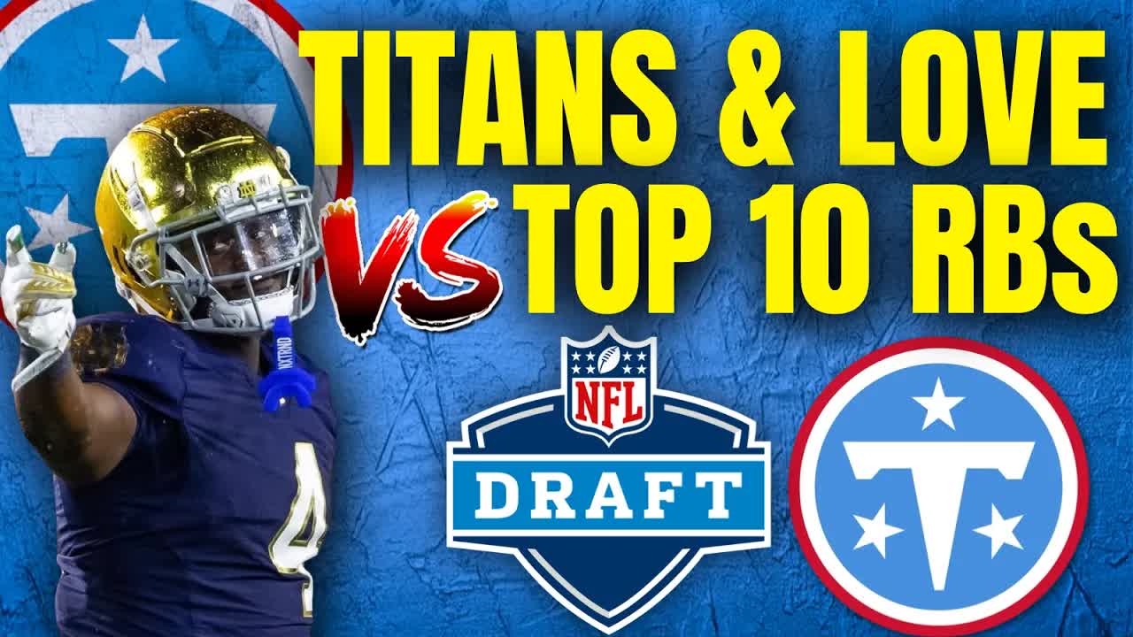 Titans drafting Jeremiyah Love is DIFFERENT than previous NFL Top 10 RB draft picks