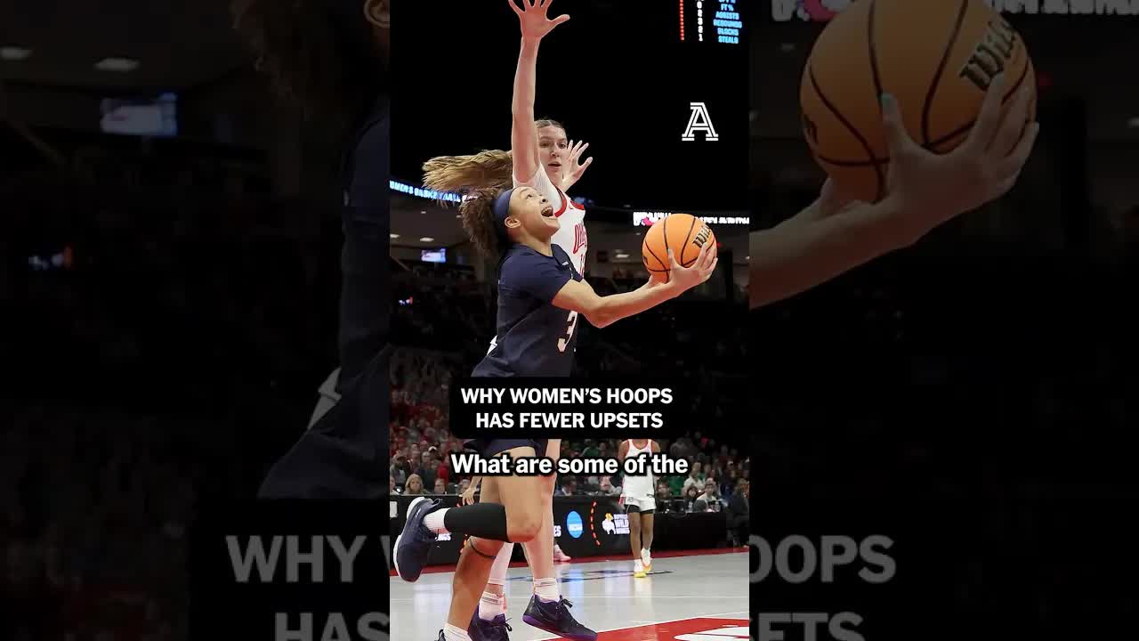 Why women’s college hoops sees fewer upsets