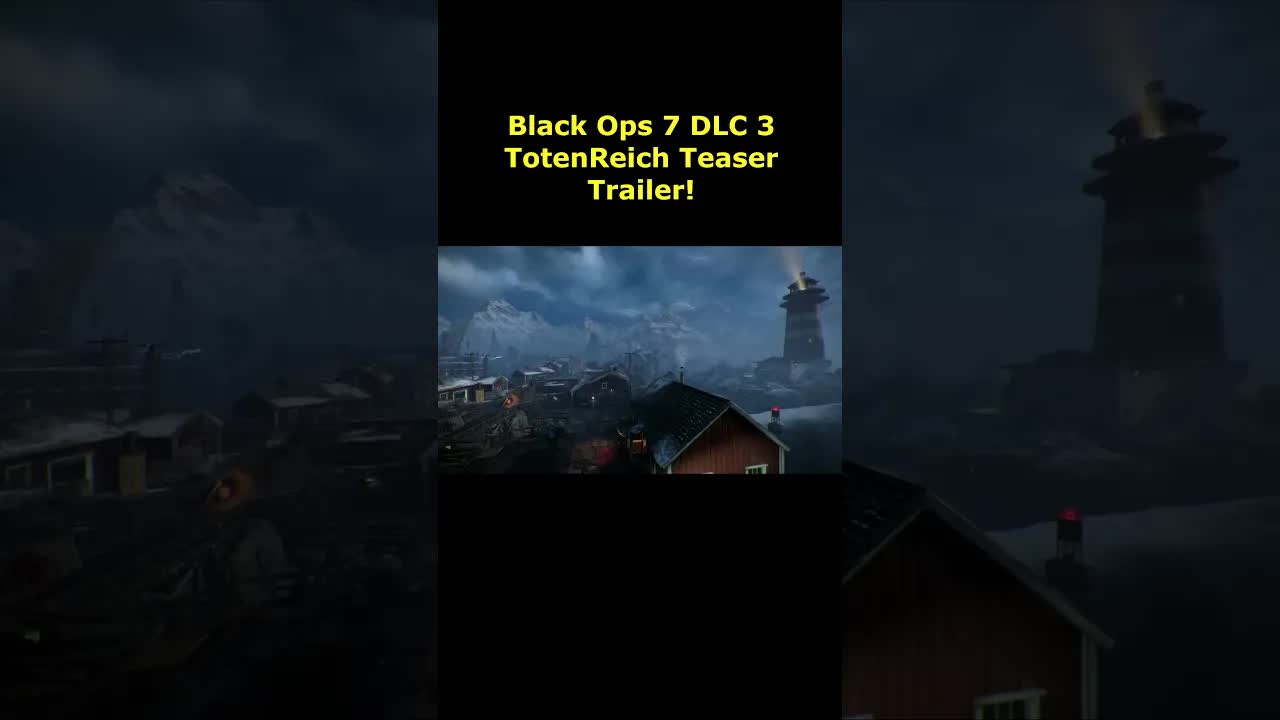 NEW Black Ops 7 Zombies DLC 3 TOTENREICH Trailer (Season 3 Trailer) (Black Ops 7 Season 3 Gameplay)