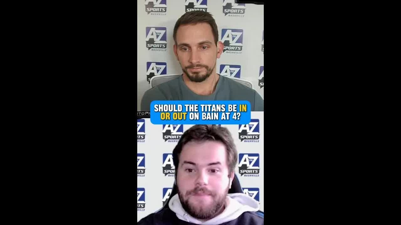 Should the #Titans be in or out on making Rueben Bain their pick at fourth overall?