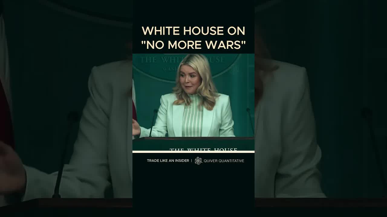 White House on "no more wars"