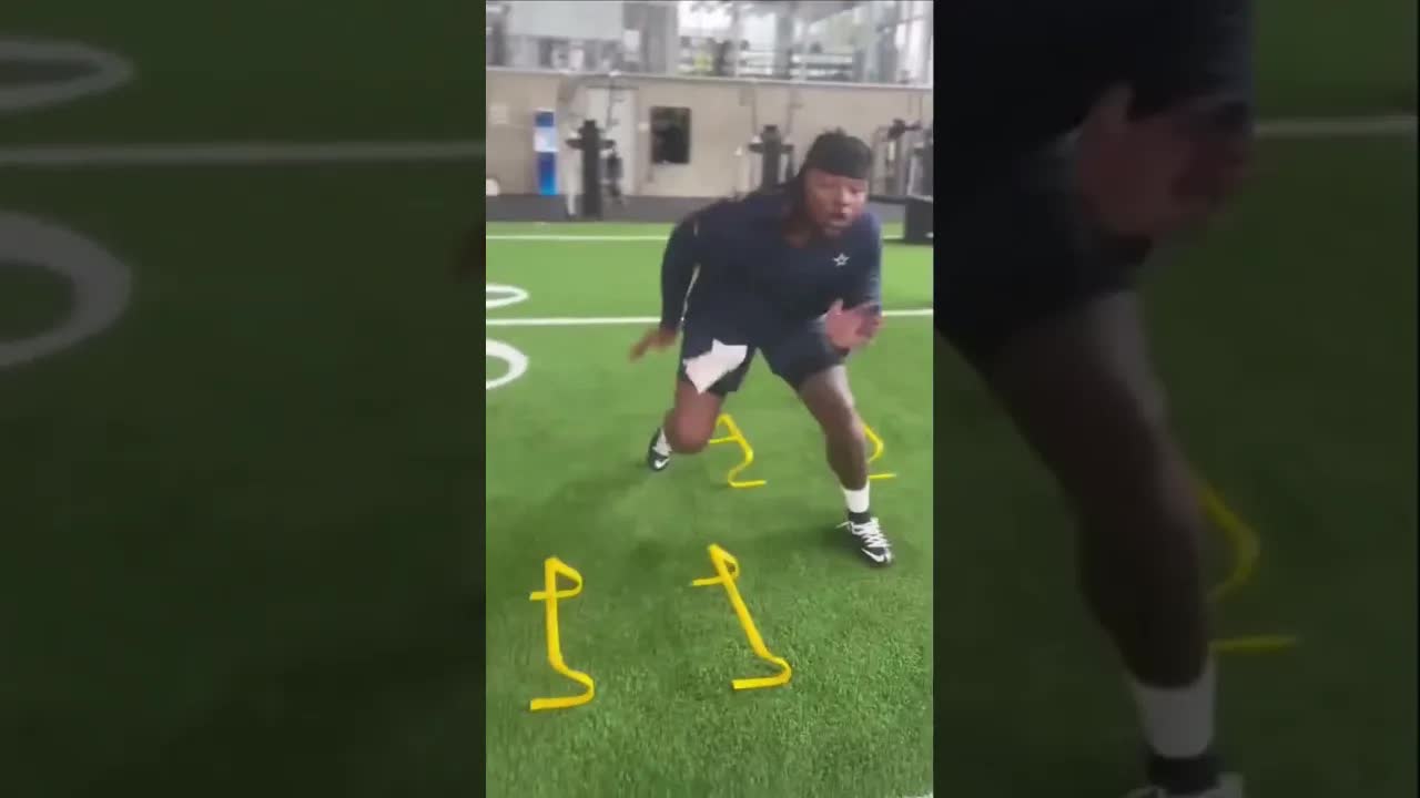 #Cowboys Rashan Gary putting in that WORK!!!!!
