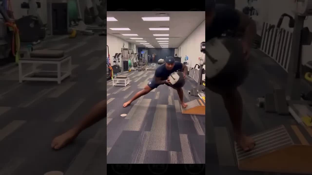 #Cowboys Donovan Ezeiruaku putting in that Offseason Work…..