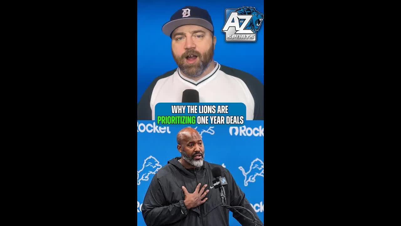 #Lions fans are asking why so many one year deals, here’s the real reason #DetroitLions  #nflnews