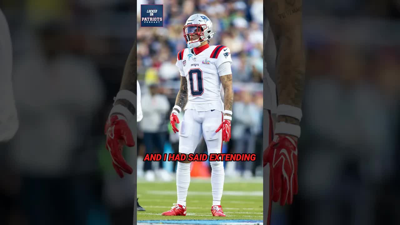 Pay Gonzalez BEFORE It’s Too Late 😳 #christiangonzalez #patriots #nfl