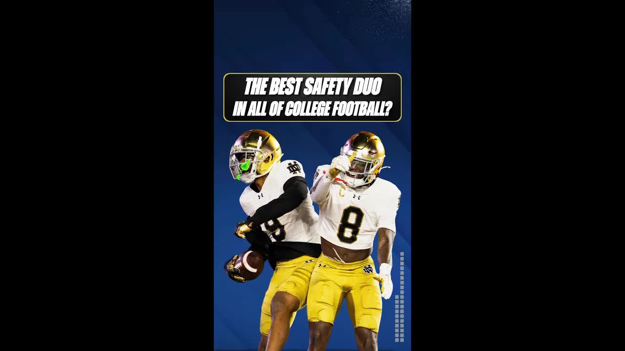 Tae Johnson is primed for a BREAKOUT season in 2026 for the Fighting Irish next to Adon Shuler