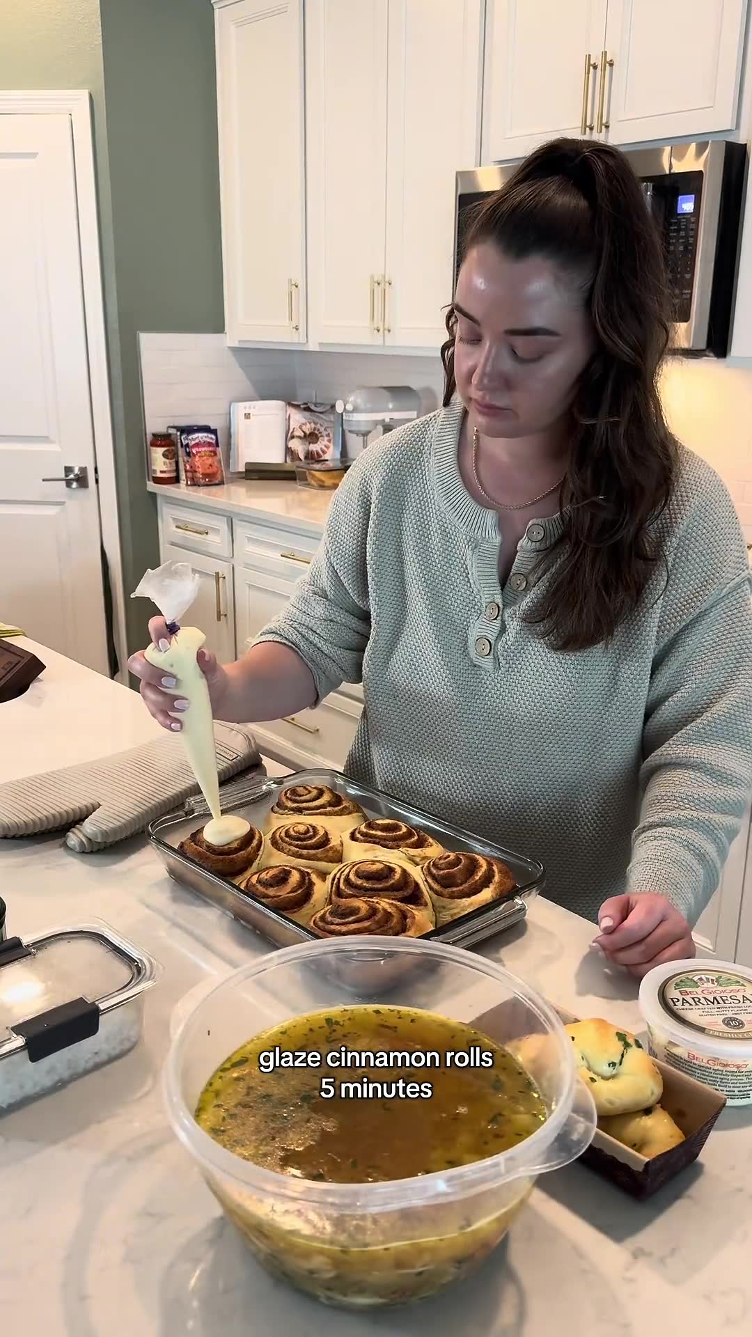 The joy found in cooking and baking for friends and family