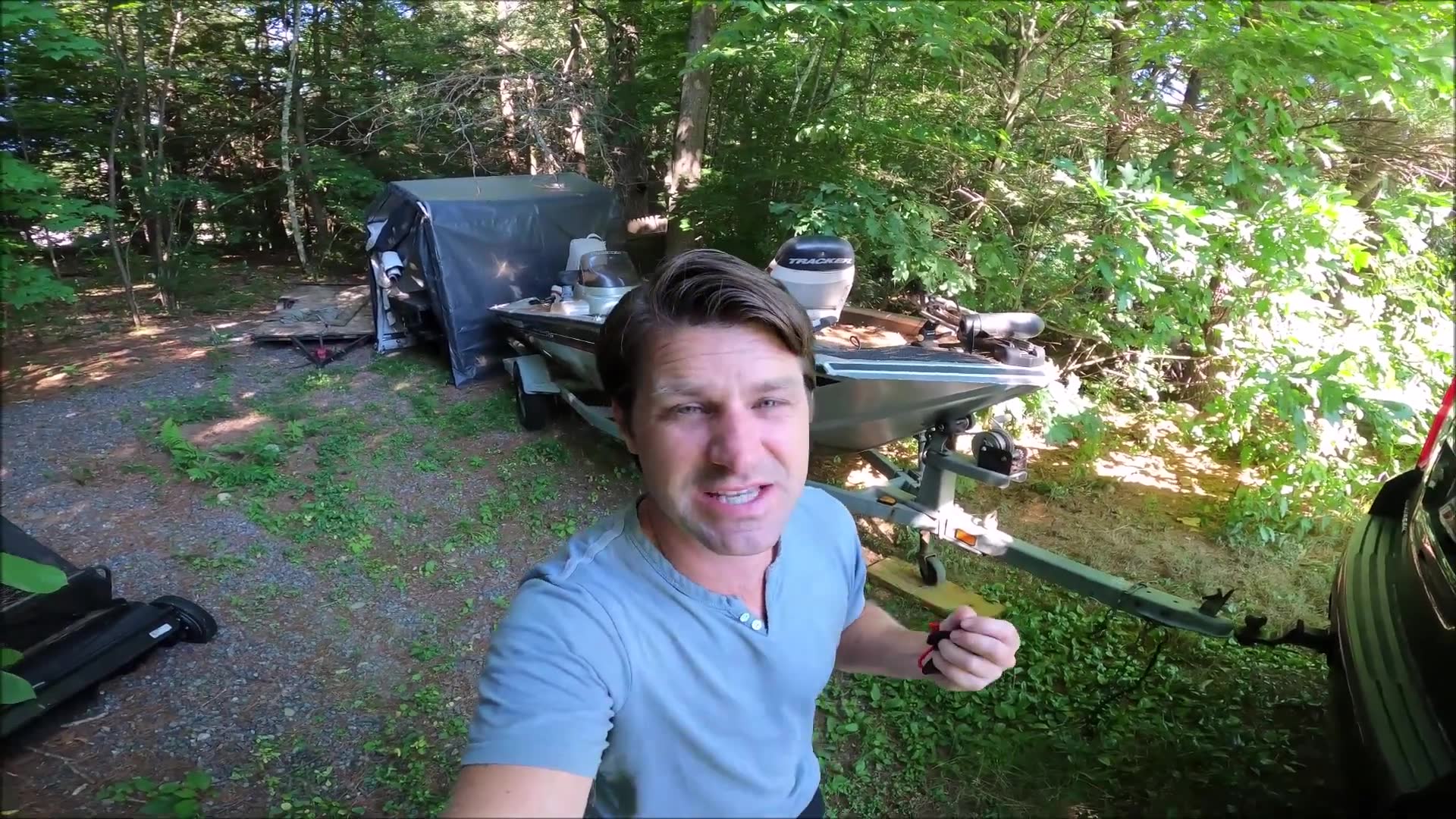 A fan gave me a free bass tracker fishing boat and now I am trying to flip it