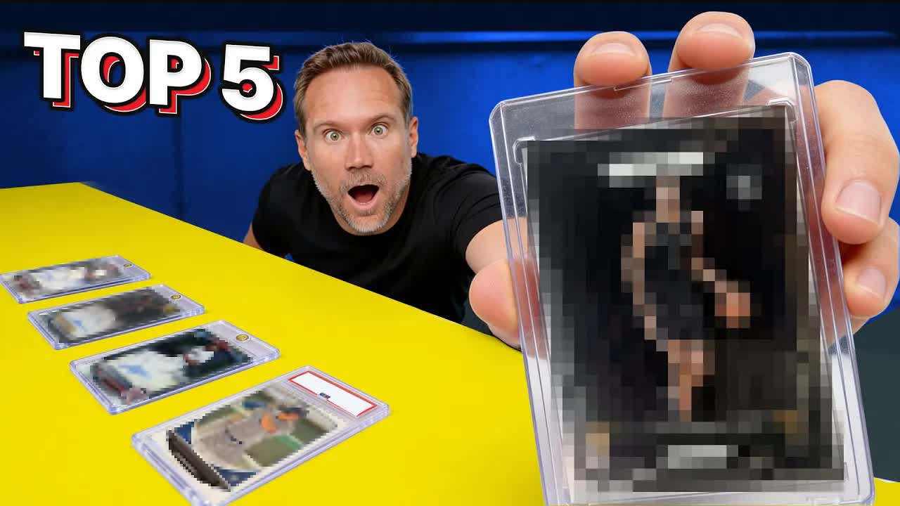 TOP 5 HOTTEST SPORTS CARDS!