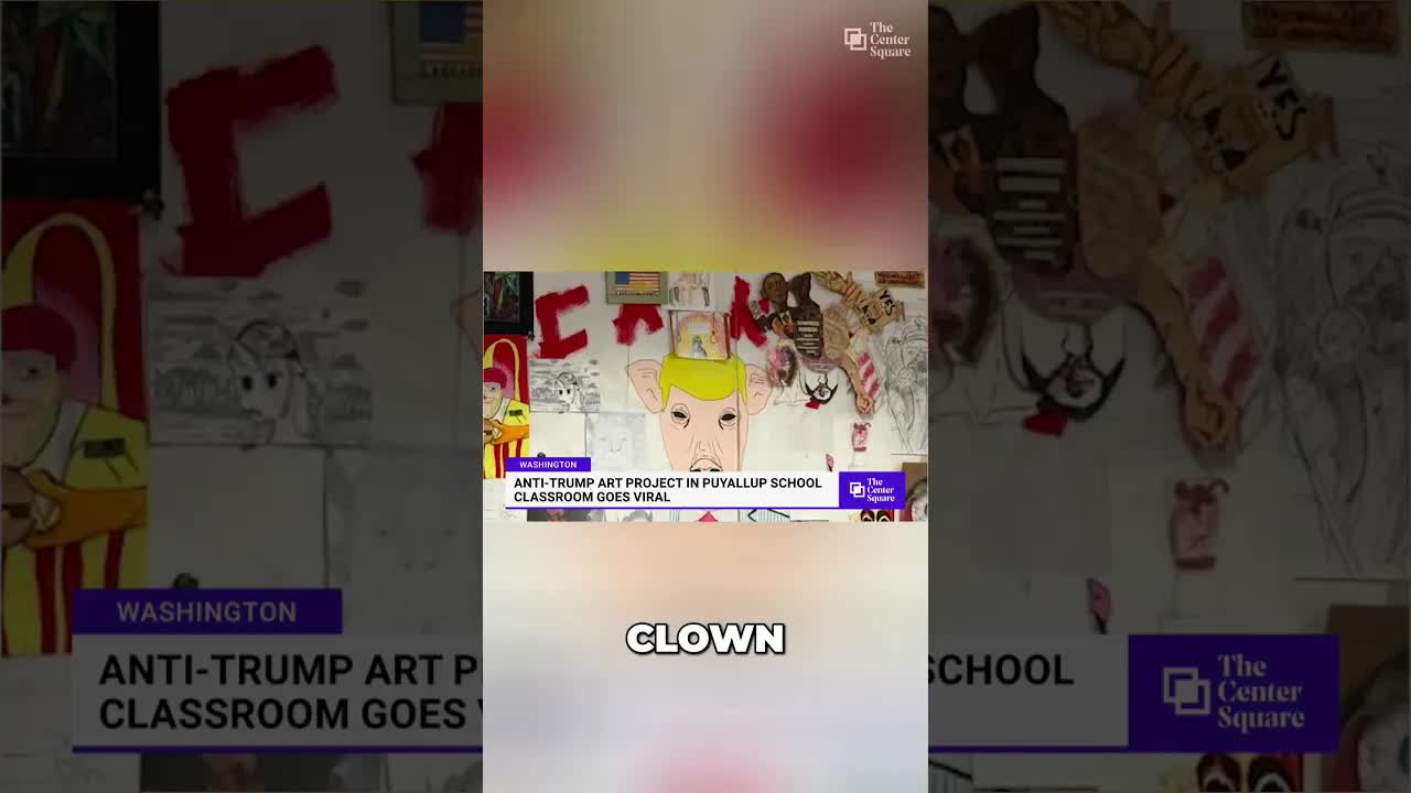 Anti-Trump Art Project In Washington School Causes Outrage
