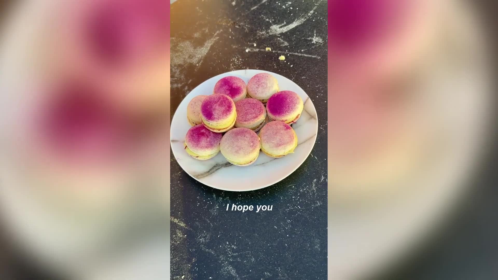 Everything that went wrong making macarons together