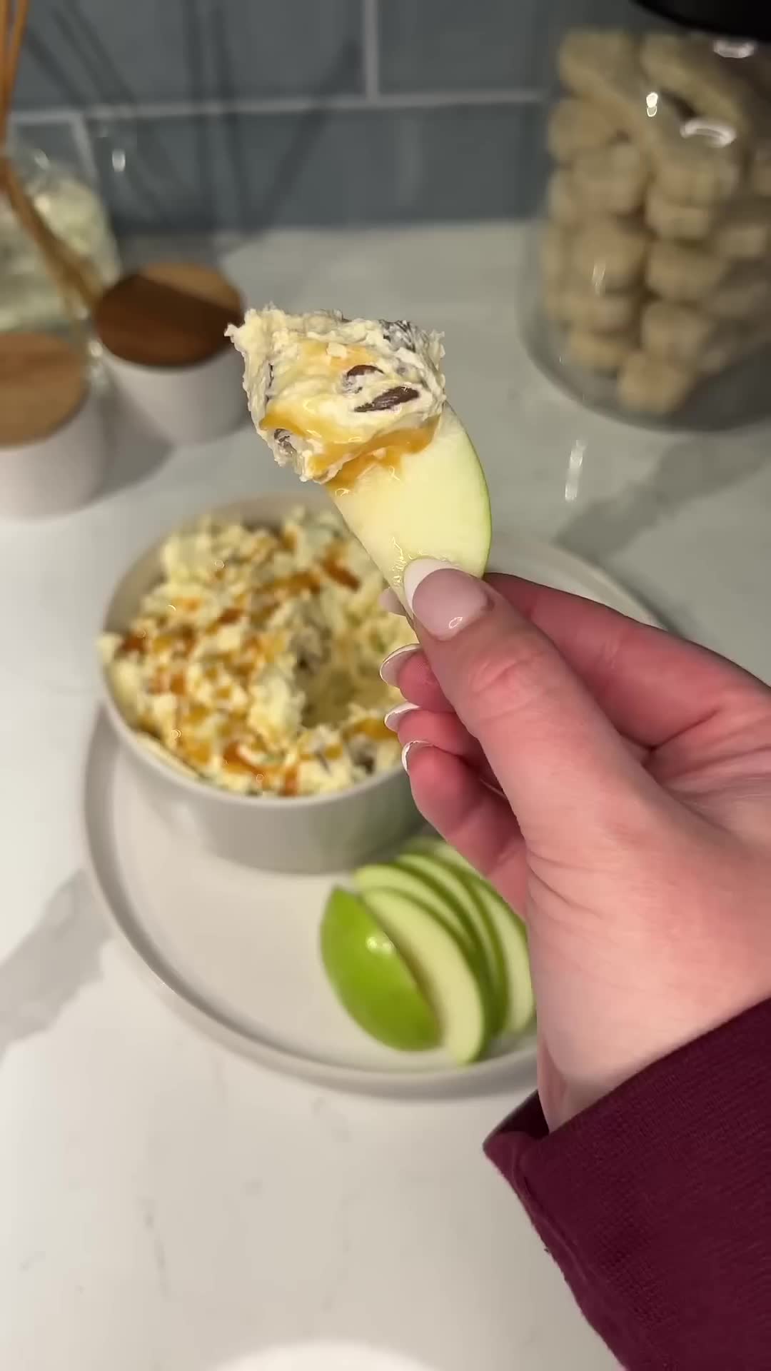Chocolate peanut candy combined with fruit in unexpected mix