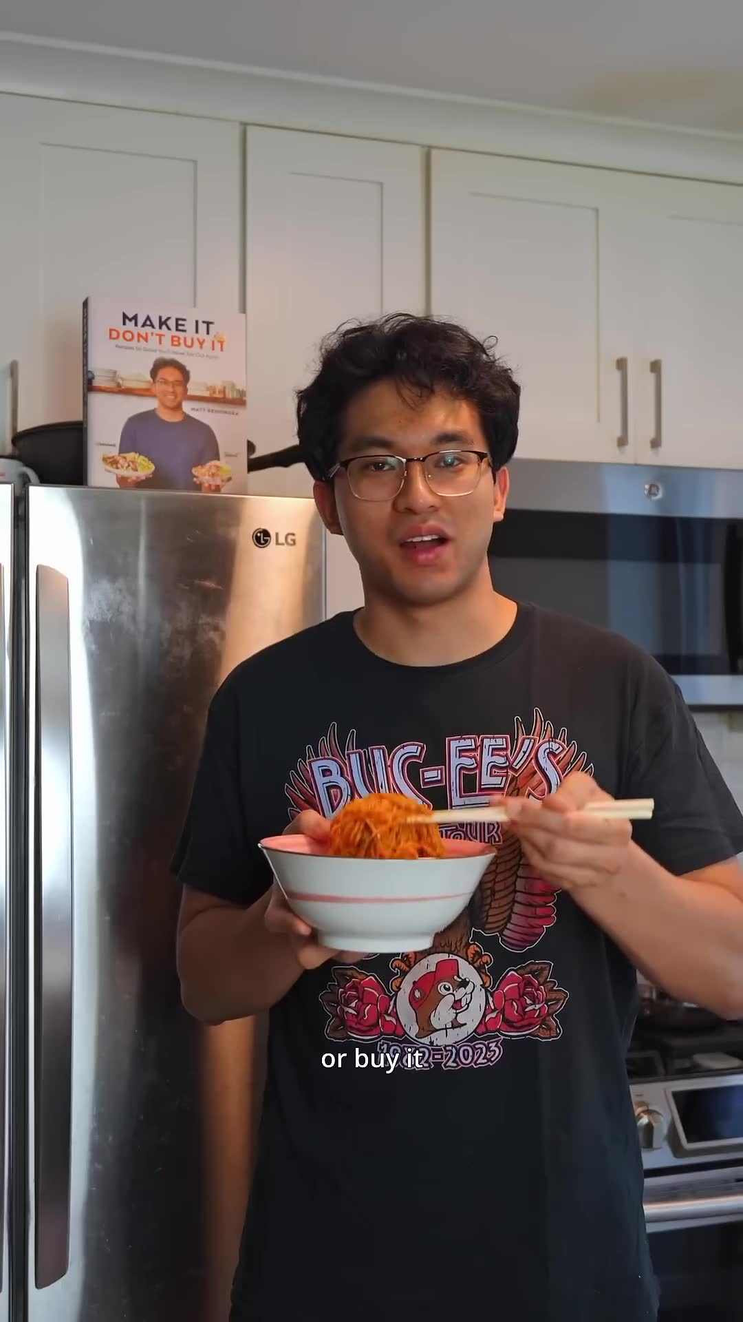 Creating the viral spicy Korean fire noodles from scratch