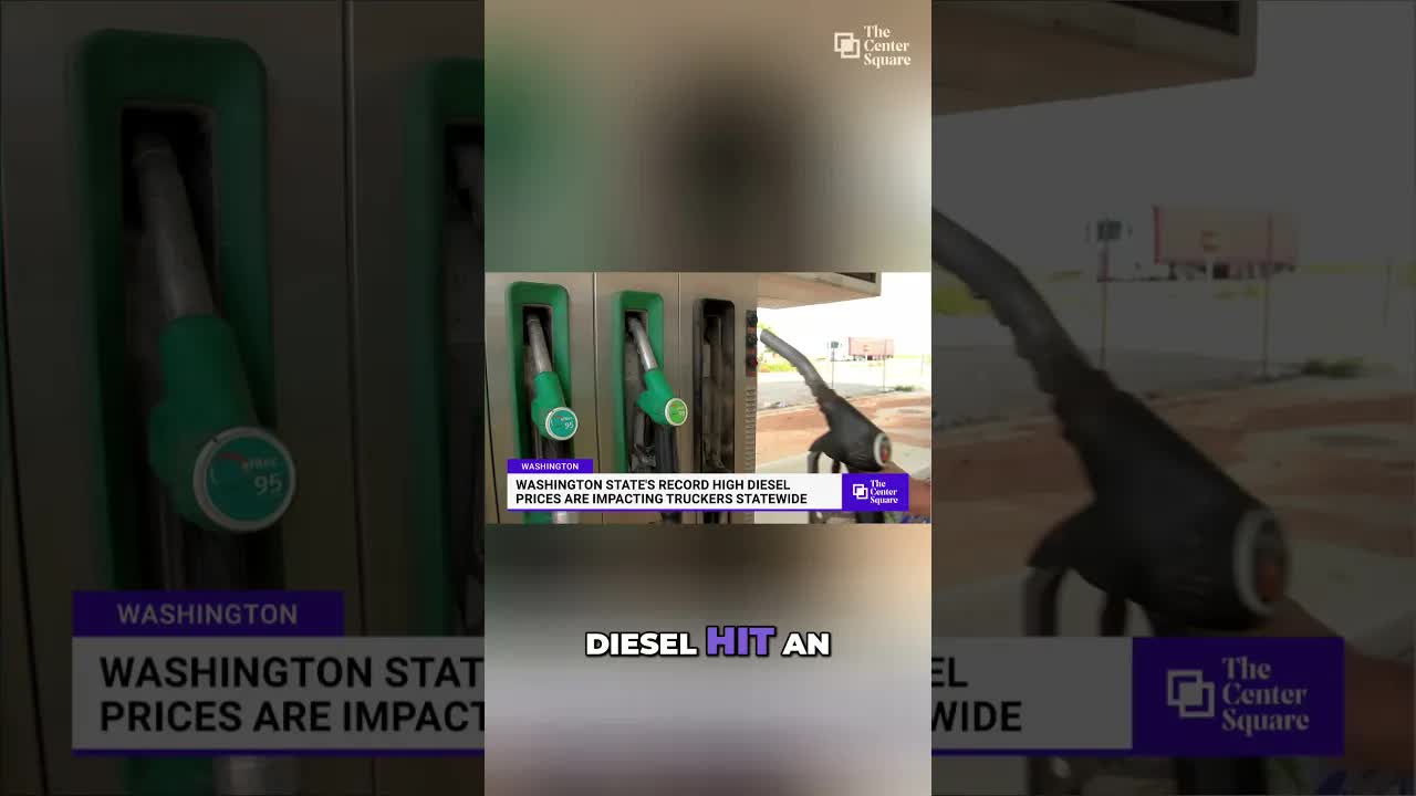 Record Diesel Prices Hit Washington State