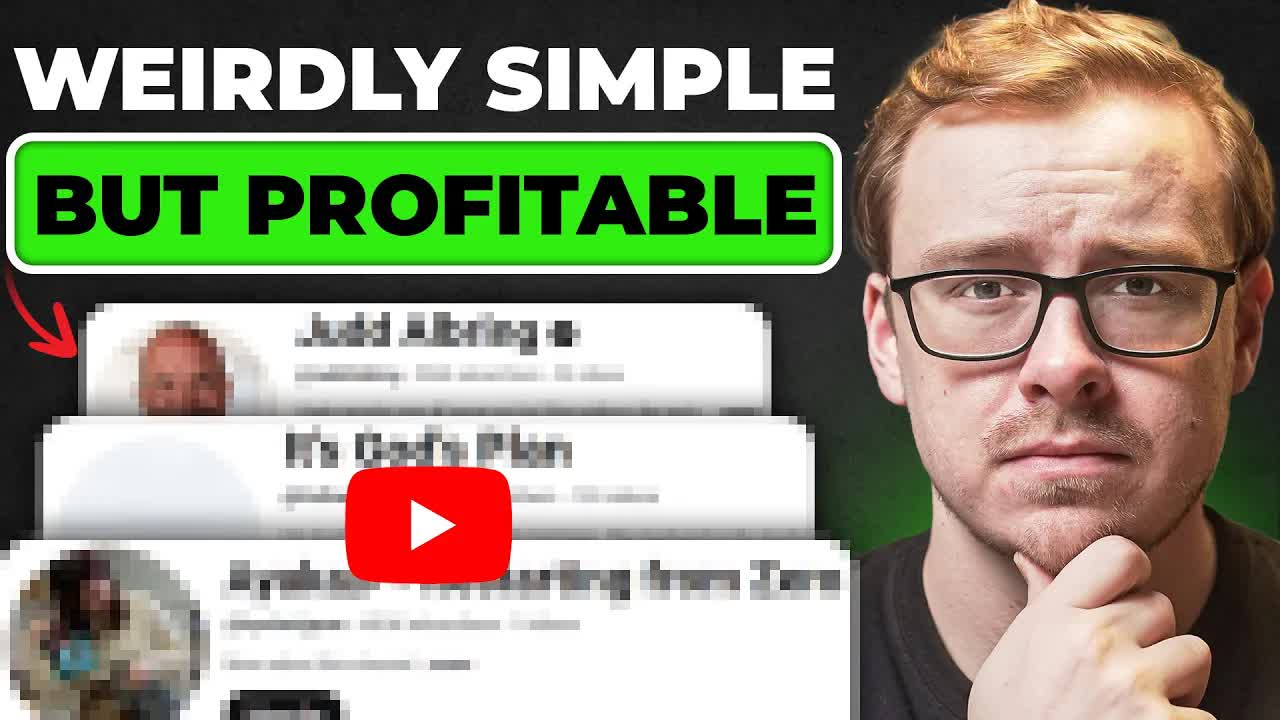 5 “Weirdly Simple” YouTube Channels Making 6 Figures