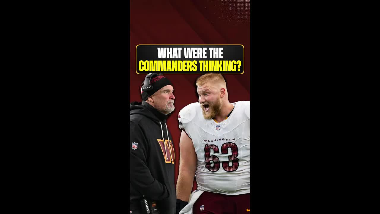 The #WashingtonCommanders made a BIG mistake with Tyler Biadasz #NFLFreeAgency #HTTR #RaiseHail #NFL