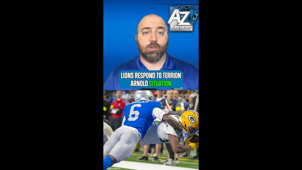 #Lions respond to the #TerrionArnold situation and make their stance clear  #nflnews #DetriotLions