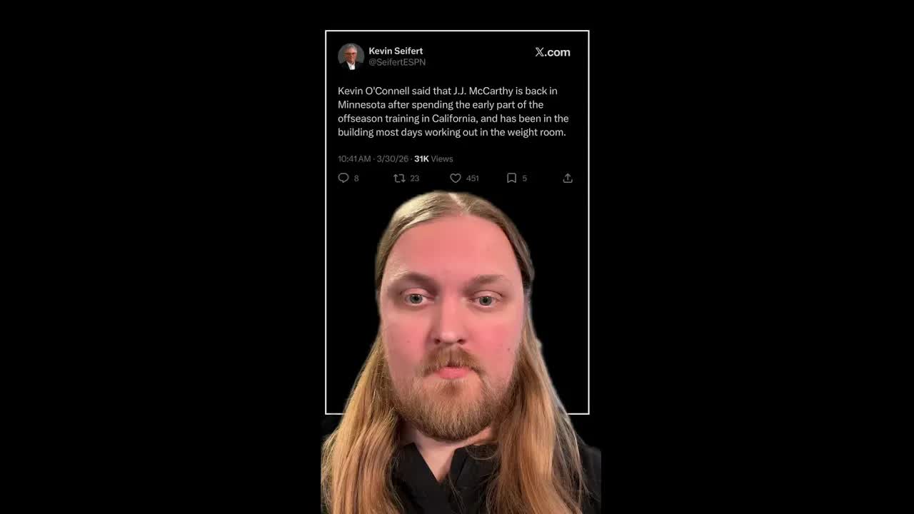 Why #KevinOConnell’s words about #JJMccarthy don’t mean anything #minnesotavikings #nflnews