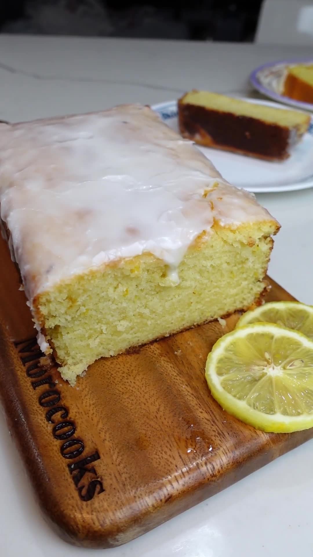 Copycat lemon pound cake that tastes like the coffee shop version