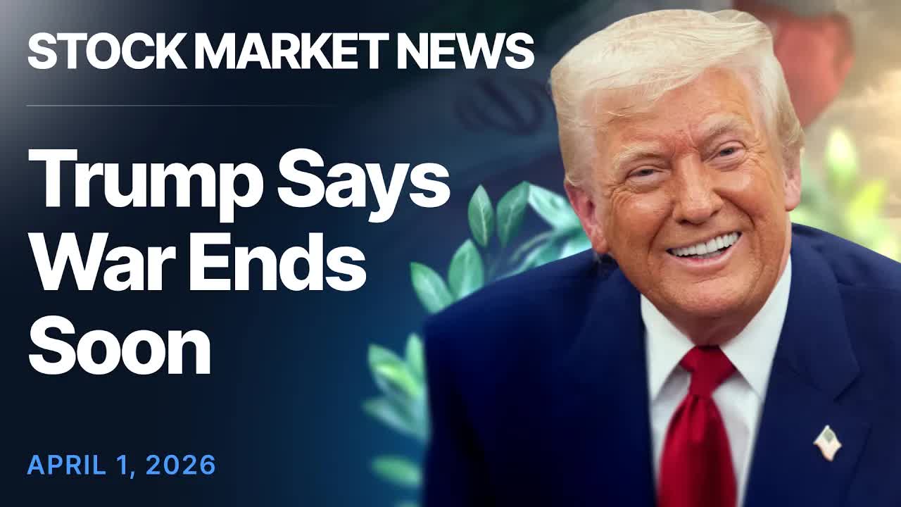 Futures Rise As Trump Says Iran War May End 'Within Two Weeks' | Stock Market Today