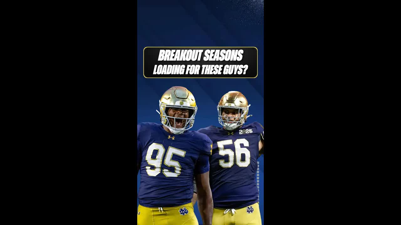 Two #FightingIrish players that could take Notre Dame to the next level if they breakout in 2026