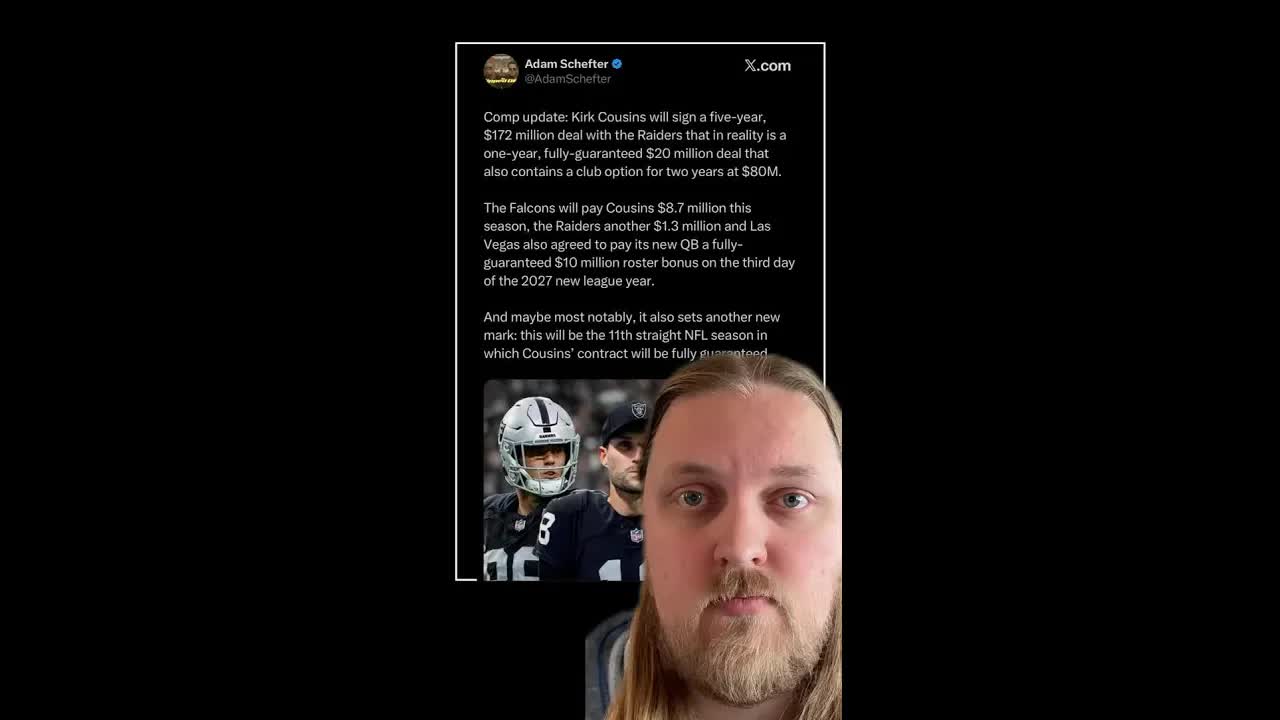 The #Vikings were really smart to sign #KylerMurray as soon as they did #NFLFreeAgency #KirkCousins