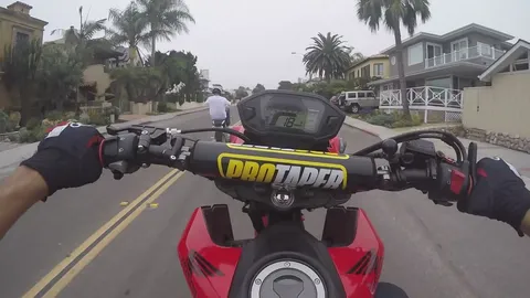 Exploring san diego by motorcycle caught on camera during motorcycle adventure