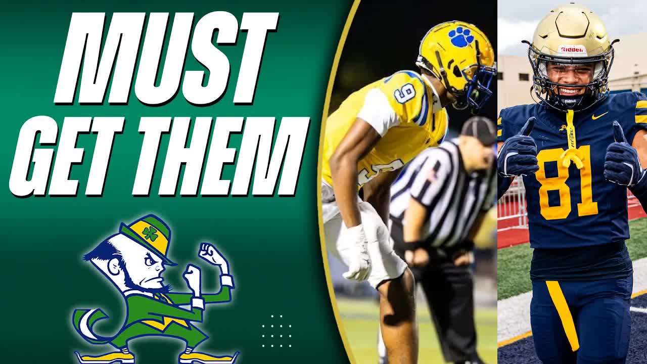 6 Huge 2027 Recruits That Notre Dame Needs To Sign, To Have Another ELITE Recruiting Class...