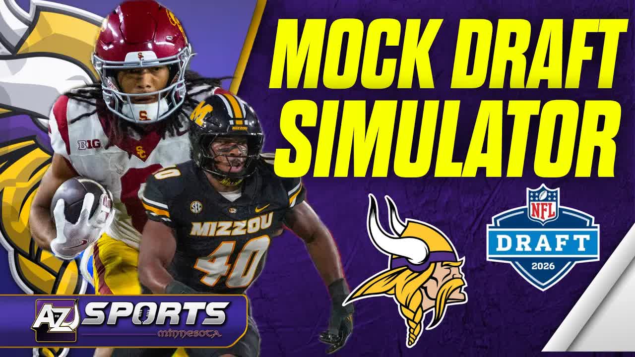 Minnesota Vikings Full 7-Round Mock Draft: 2026 NFL Draft Simulator