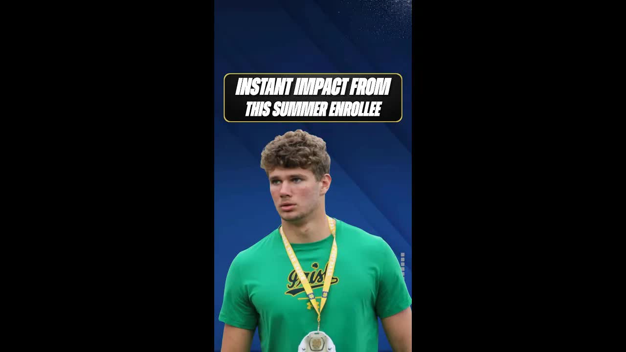 Keep an eye out for this #FightingIrish Freshman to have an INSTANT IMPACT this summer