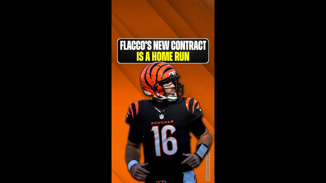 Joe Flacco's new contract with the #CincinnatiBengals makes so much sense #NFLFreeAgency #WhoDey