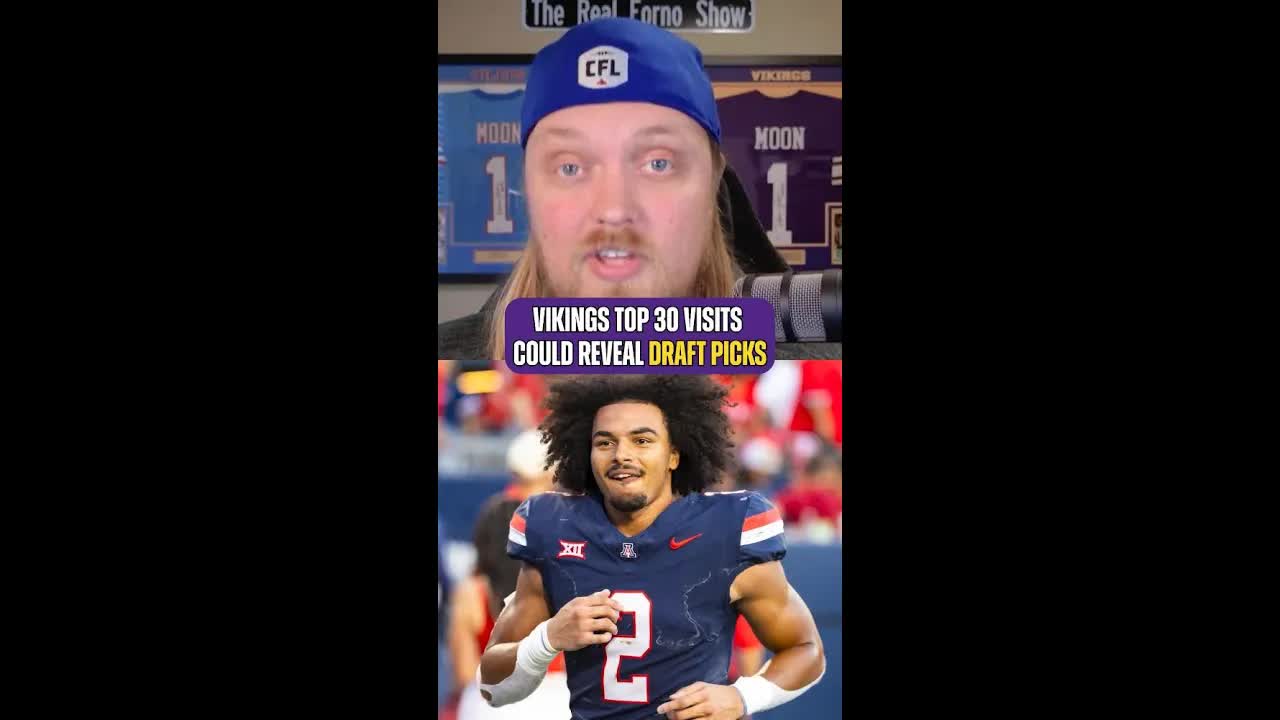 #Vikings top 30 visits might be giving away their draft plans #Skol #MinnesotaVikings #NFLDraft #NFL