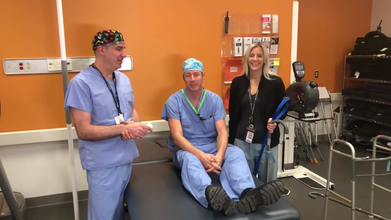 How to get out of bed after hip or knee replacement surgery