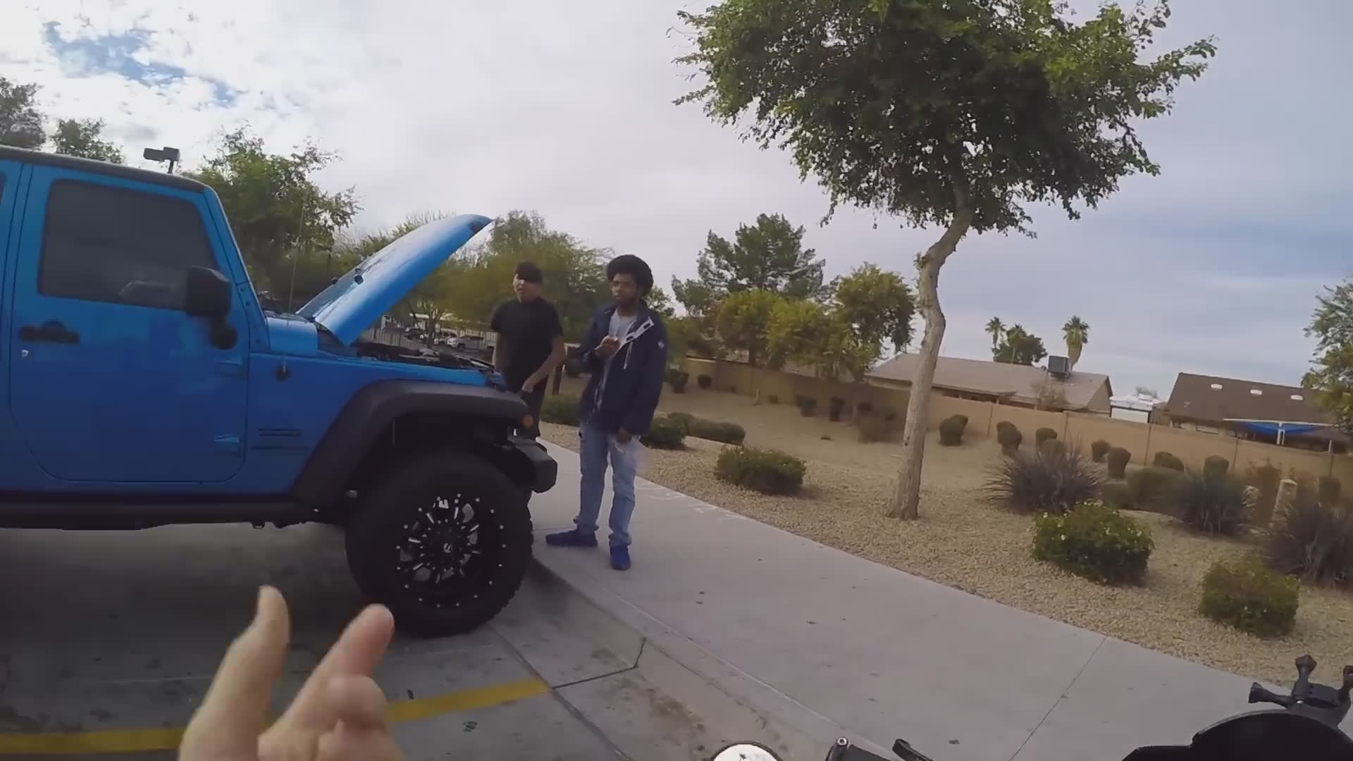 What will you give me for a dollar motorcycle adventure caught on camera during motorcycle adventure